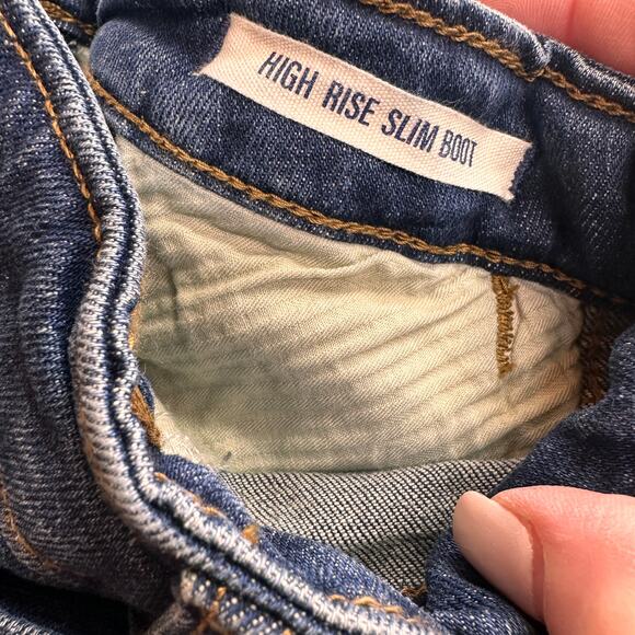 Wranglers Women's High-Rise Slim Boot Bootcut Jeans Size 27 - Picture 4 of 8